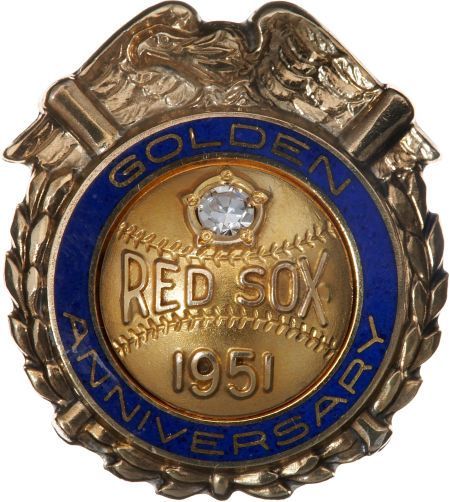 1951 Red Sox Golden Anniversary Pin
